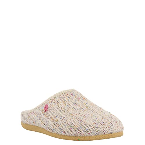 HOT POTATOES Furth, Pantuflas Mujer, Beig, 39 EU