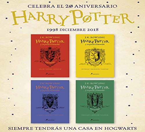 HP y la piedra filosofal-20 aniv-Ravenclaw: Ingenio · Estudio · Sabiduría: 1 (Harry Potter)