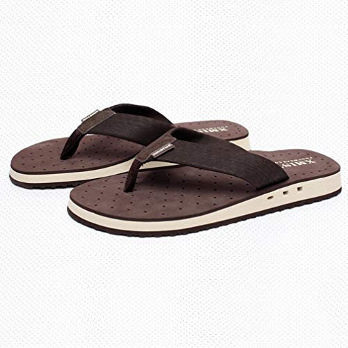 Hsyooes Chanclas para Hombre Punta Descubierta Zapatillas Playa Verano Casa Zapatos