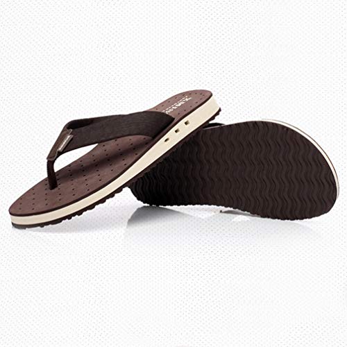 Hsyooes Chanclas para Hombre Punta Descubierta Zapatillas Playa Verano Casa Zapatos