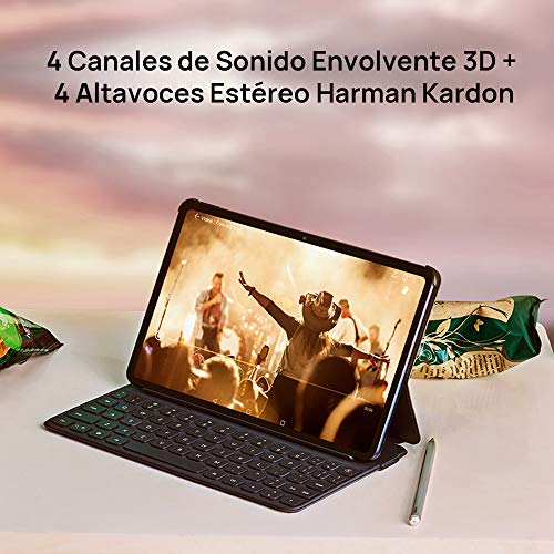 HUAWEI MatePad 10.4 New Edition - Tablet de 10.4" con Pantalla FullHD (WiFi 6, RAM de 4GB, ROM de 64GB, EMUI 10.0, Huawei Mobile Services) - sin servicios de Google preinstalados