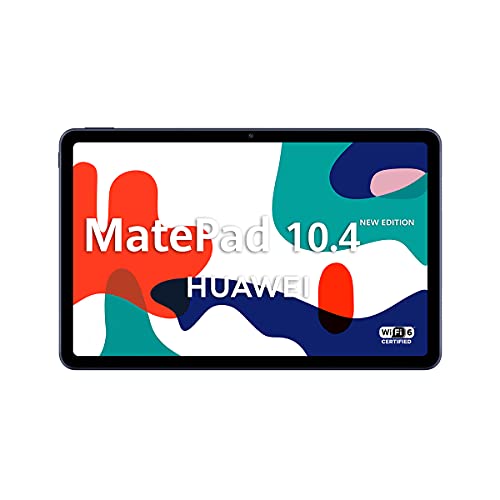 HUAWEI MatePad 10.4 New Edition - Tablet de 10.4" con Pantalla FullHD (WiFi 6, RAM de 4GB, ROM de 64GB, EMUI 10.0, Huawei Mobile Services) - sin servicios de Google preinstalados