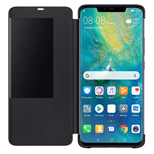 HUAWEI Smart View Flip Case 16,2 cm (6.39") Folio Negro - Fundas para teléfonos móviles (Folio, Mate 20 Pro, 16,2 cm (6.39"), Negro)