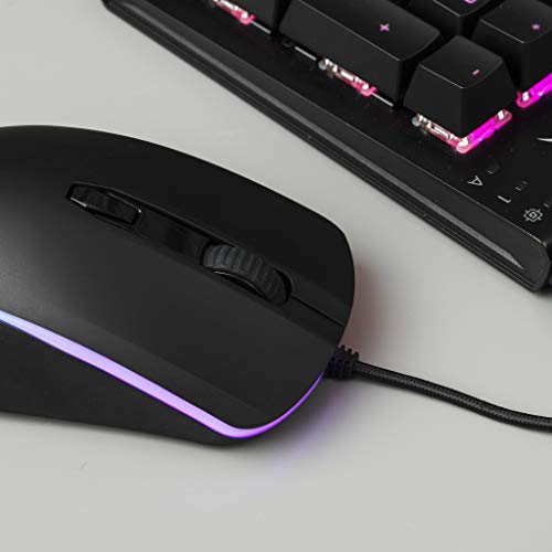 HyperX Pulsefire Surge, Ratón para Juegos Rgb, 1, Negro