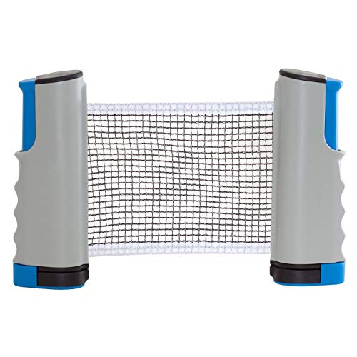 iheyfill Red de Tenis de Mesa, Repuesto Portátil Retráctil Table Tennis Net,Red de ping pong , Longitud ajustable 175 (max) x 14.5cm