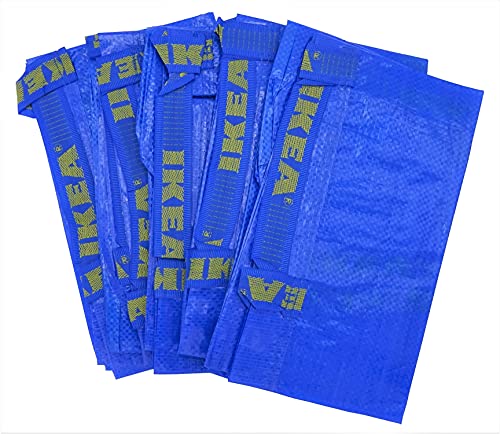 Ikea Bolsas Grandes Azul Frakta x 5 Ideal Para Uso Exterior Y Almacenaje Carga Máx 25 Kgs