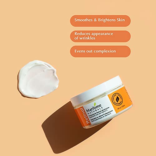 Inmensa 120 ml Crema Hidratante con Retinol + Ácido Hialurónico + Vitamina E - Retinol de grado profesional - Manteca de Karité - Vegana - Cuidado Natural de la piel por Maritime Naturals