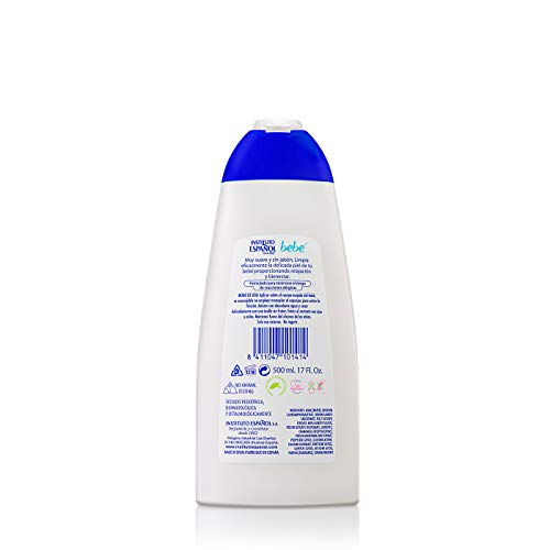 Instituto Español Bebe Gel de Baño sin Jabón, 500ml