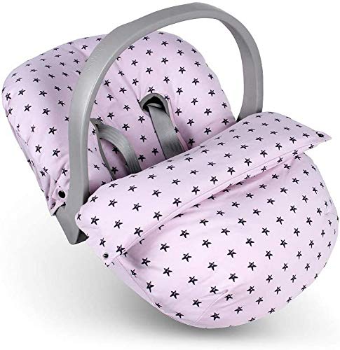 INTERBABY- Baby Saco Estrella Rosa