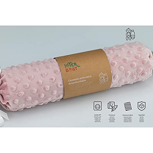 Interbaby Cojín Caramelo Burbujas, rosa maquillaje