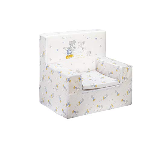 Interbaby MK001-01 - Sillón Infantil Disney Mickey Mouse, unico