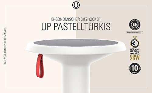 Interstuhl® UPis1 Edición estándar: Taburete ergonómico con Efecto mecedor - para un Respaldo Recto, Made in Germany con 10 años de garantía