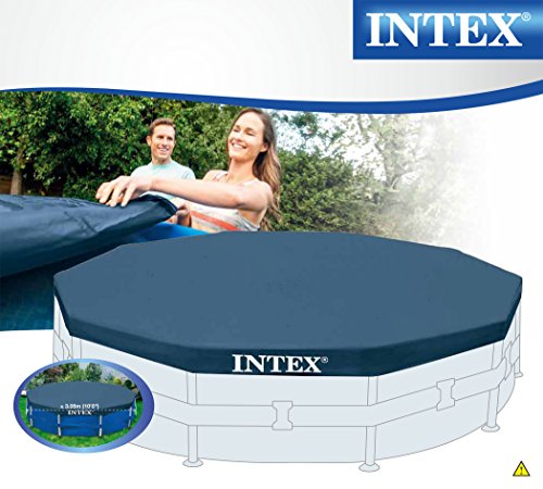 Intex 28030 - Cobertor piscina metálica Metal & Prisma Frame 305 cm