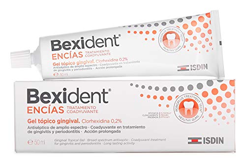 Isdin Bexident Encías Tratamiento Coadyuvante Gel Tópico Gingival, Clorhexidina 0,2% 1 x 50 ml