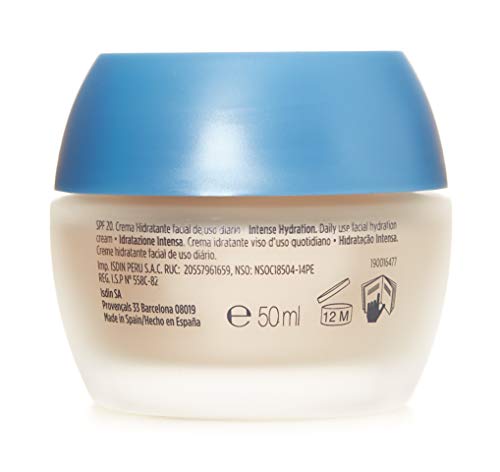 ISDIN Ureadin Hidratación Intensa Crema Facial, Para la Hidratación Intensa de la Piel Seca, 50ml