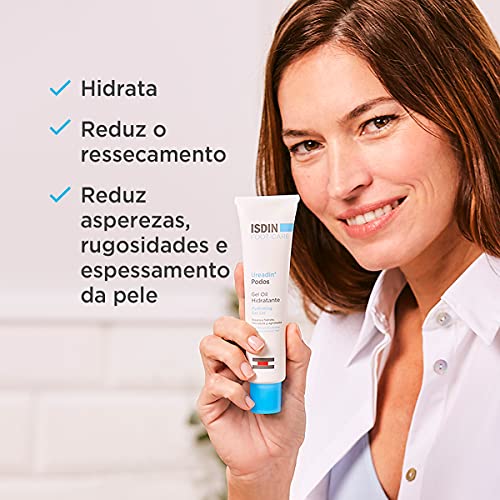 ISDIN Ureadin Podos Gel Oil Hidratante, Crema Para la Hidratacion y Eliminación de Durezas en los Pies, 75ml