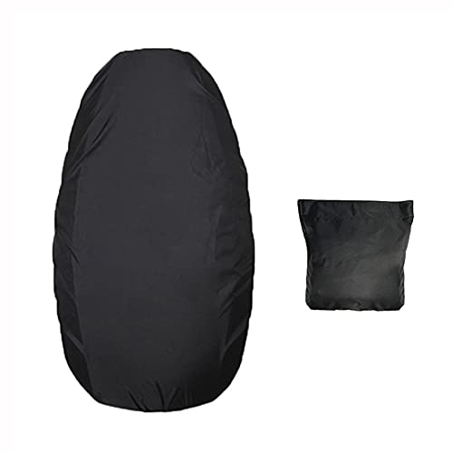 iSpchen Funda de Asiento de Motocicleta, Protector de Funda de Cojín de Polvo Impermeable Con Banda Elástica y Protección de Bucle de Gancho Para Asiento de Scooter de Motocicleta