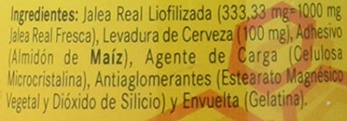 Jalea real 1000 mg. 60 cápsulas con levadura de cerveza…