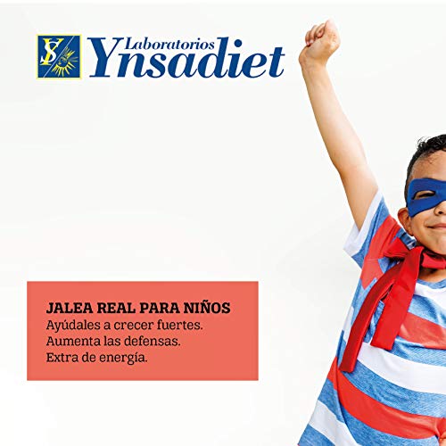 Jalea Real Niños 20 Viales| Multivitaminas niños| Aumenta las defensas| Jalea Real con Propóleo Para Niños - Própolis - Vitamina C - Vitamina D3 - Vitamina E y Minerales| Aquisana