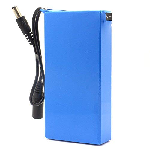 JIAN YA NA DC12680 Batería recargable portátil 6800mAh 12V para cámaras videocámaras