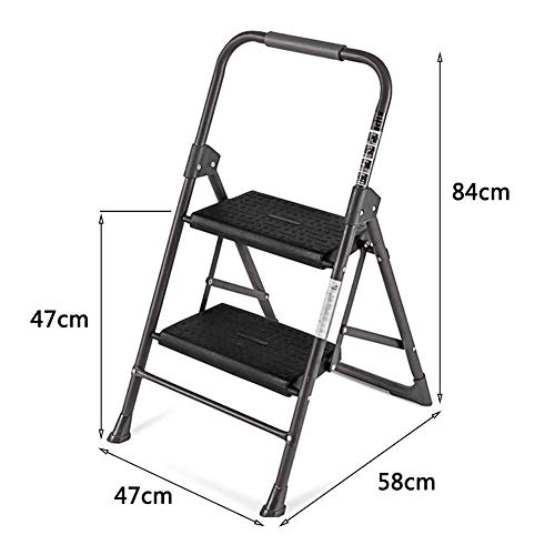 JINKEBIN Asiento de la Silla Hogar Plegable escaleras Esquina de la Silla Taburete de Doble Uso Gruesas Escalera Escalera Escalera mecánica Cubierta de heces Paso Ligero Bancos de Almacenamiento Port