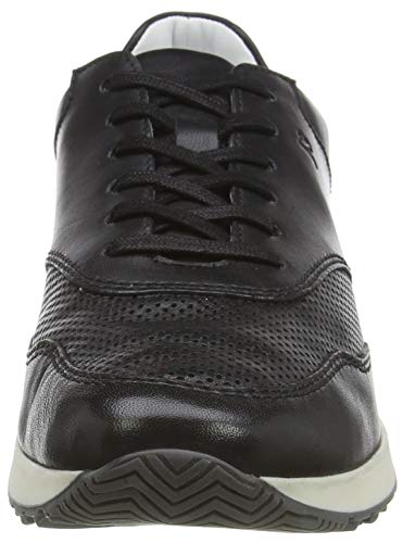 Josef Seibel Thaddeus 10, Zapatillas Hombre, Negro (Schwarz/Kombi 448 101), 41 EU