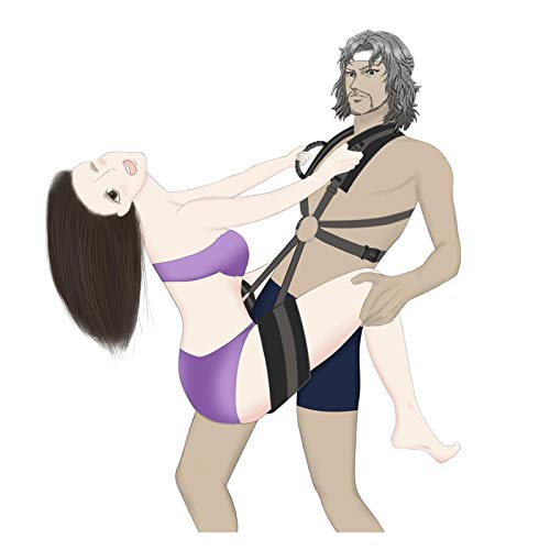 Juego De Columpio Corporal Ajustable para Parejas Sexuales, con Asiento Adecuado Y Cinturón De Seguridad Ajustable, Juguete De Sujeción Alternativo Juego De Yoga para Adultos