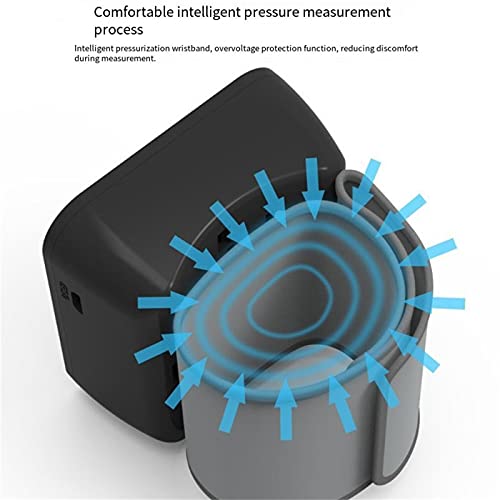 JUYIXIAN Tensiometro De MuñEca Digital Aparato Para Medir La Tension Arterial Manometro Blood Pressure Monitor Aparatos Homologados Medidor Brazo Esfingomanometro Manual blanco