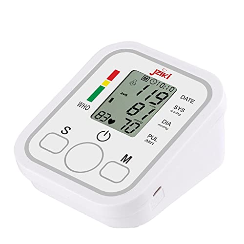 JUYIXIAN Tensiometro De MuñEca Digital Aparato Para Medir La Tension Arterial Manometro Blood Pressure Monitor Aparatos Homologados Medidor Brazo Esfingomanometro Manual blanco