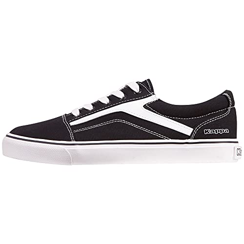 Kappa Chose Sun, Zapatillas Unisex Adulto, Negro (Black/White 1110), 37 EU