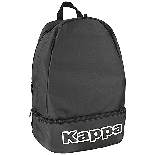 Kappa Supino Mochila Multideporte, Sin género, Negro, Talla única