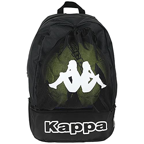 Kappa Supino Mochila Multideporte, Sin género, Negro, Talla única