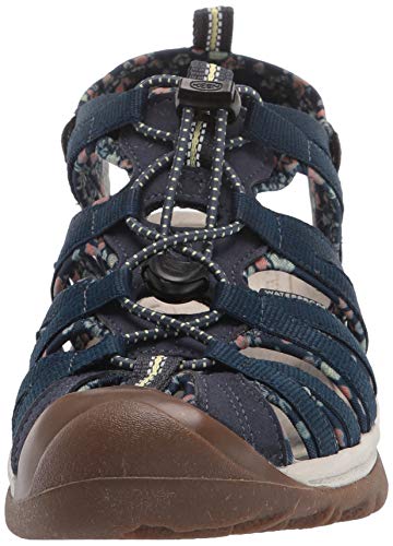 KEEN Whisper-w, Sandalias Deportivas Mujer, Abedul Marino, 38 EU