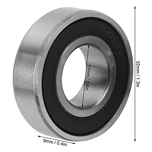 Keenso Rodamientos de Bolas de Scooter de Acero Inoxidable 2 uds, rodamientos de Rueda de tracción de Motor Delantero de Scooter eléctrico para M365 / 1S / Pro