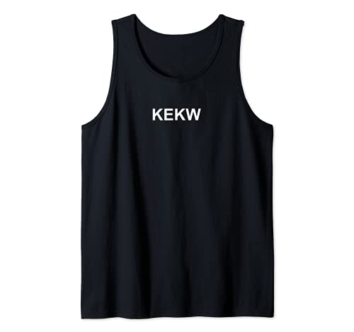 KEKW Emote - Gamer Stream Meme Camiseta sin Mangas