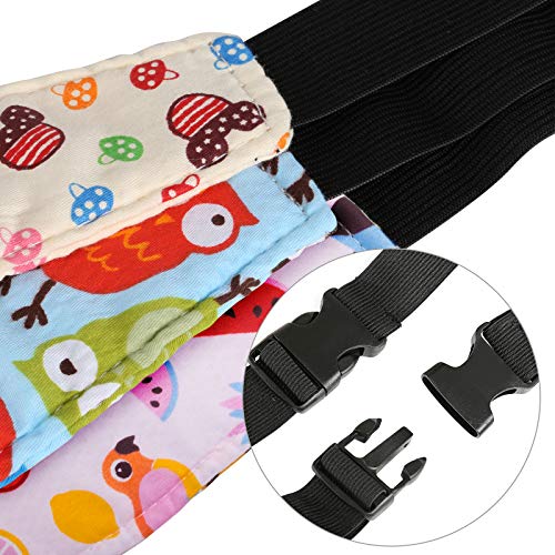 Kesote 3 Soporte Seguridad para Cabeza de Niños Cinturón Ajustable para Silla de Coche Correa de Seguridad para el Asiento del Coche