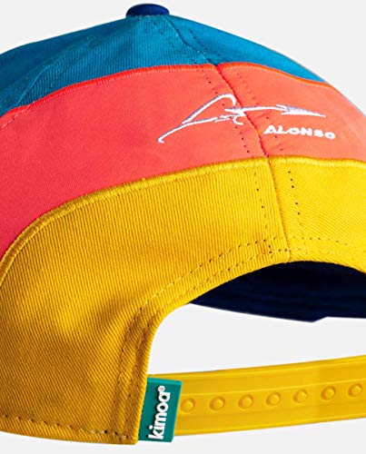 KIMOA - Plana Gorra de béisbol, Azul, Estándar Unisex Adulto