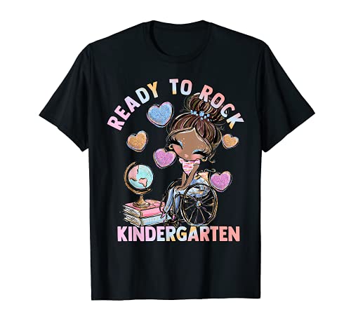 Kindergarten Wheechair Discapacidad Necesidades Especiales Escuela Niños Camiseta