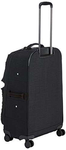 Kipling CITY SPINNER M Trolley mediano extensible de 4 ruedas, Negro (Black Noir)