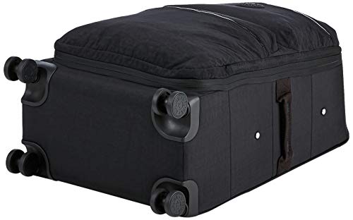 Kipling CITY SPINNER M Trolley mediano extensible de 4 ruedas, Negro (Black Noir)