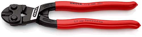 KNIPEX CoBolt Cortabulones compacto (200 mm) 71 01 200 SB (cartulina autoservicio/blíster)