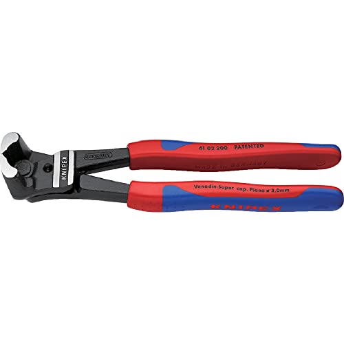 KNIPEX Cortabulones de corte frontal gran efecto palanca (200 mm) 61 02 200