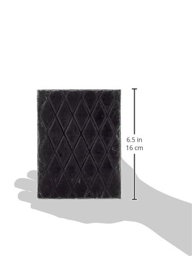 Kora 73 Bloque de Goma, 160 x 120 x 80 mm, Negro