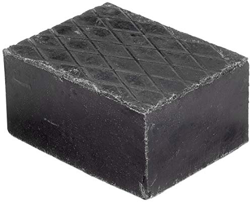 Kora 73 Bloque de Goma, 160 x 120 x 80 mm, Negro