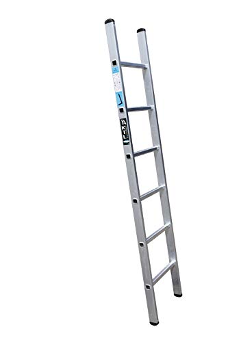 KTL Escalera Industrial de Aluminio Apoyo Fija 6 peldaños Serie Sky