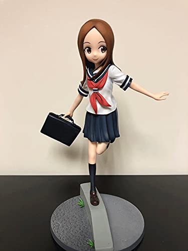 Kurrma Bromeando con El Maestro Takagi-San Takagi (7.8 Pulgadas / 20 Cm) Escala 1: 7 Camino A Casa Postura De Pie Figura De Acción Modelo/Estatua De Personaje De Dibujos Animados En Caja De PVC Cole