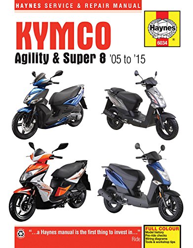 Kymco Agility & Super 8 Scooters (05 - 15) (Haynes Motorcycle)