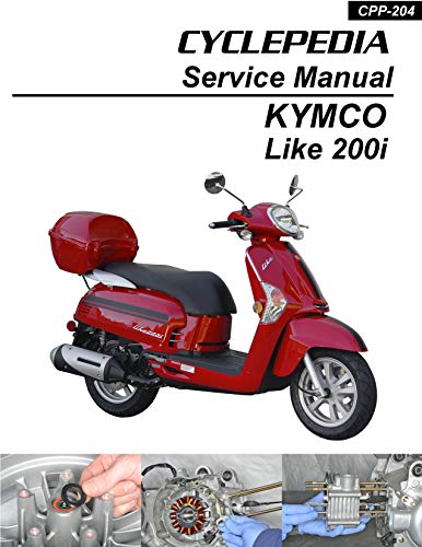 Kymco Like 200i Scooter Service Manual (English Edition)