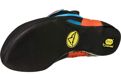 LA SPORTIVA Katana Tangerine/Tropic Blue, Zapatillas de Escalada, 41 EU