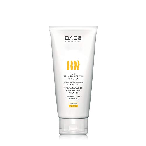 Laboratorios Babé - Crema Para Pies Reparadora Urea 10% 100 ml, Reparación Intensiva, Para Pies Agrietados, Pies Cansados, Pies Diabéticos, Confort Inmediato